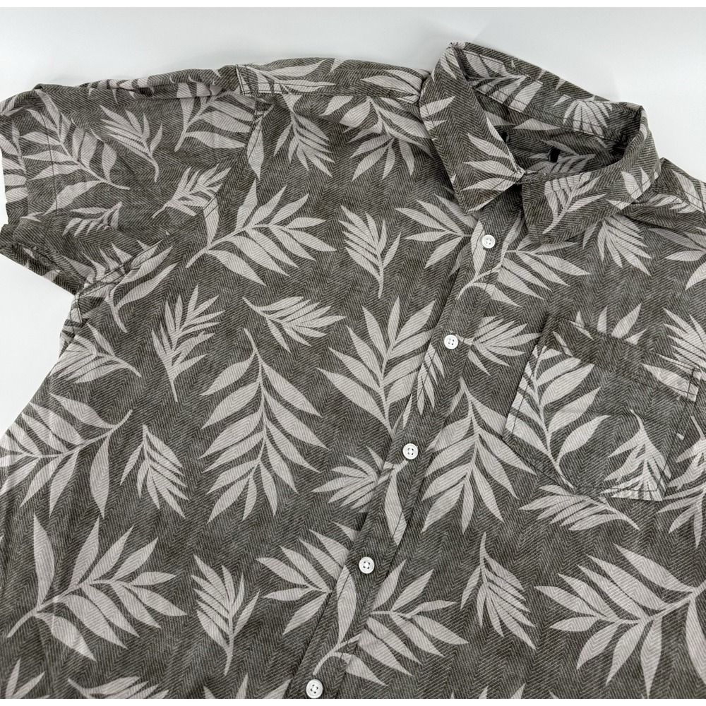 Hawaiian Shirt Men's Size 2XL / 3XL Floral Tropical Beach Aloha - Picture 2 of 8
